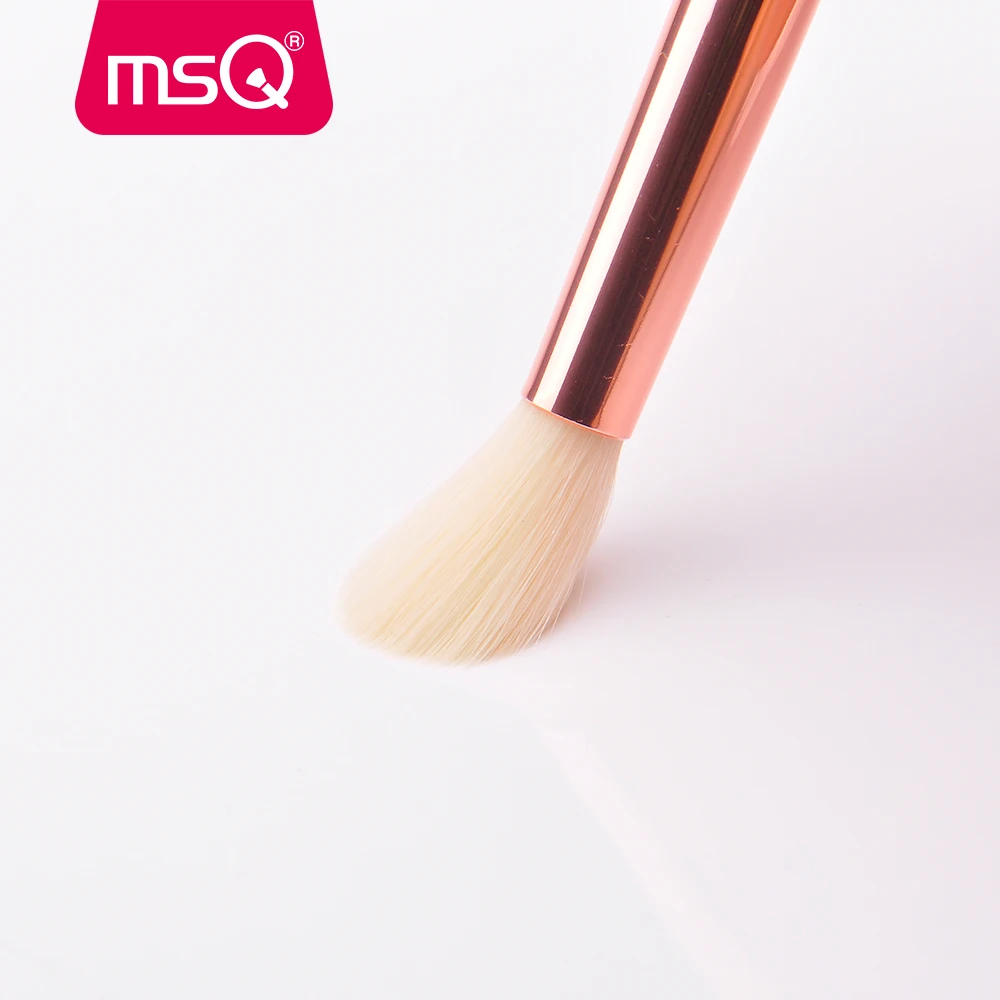 MSQ – ensemble de pinceaux de maquillage pour ombre à paupières, outils cosmétiques, Eyeliner, mélange de sourcils, poils synthétiques, 6 pièces, 10 pièces