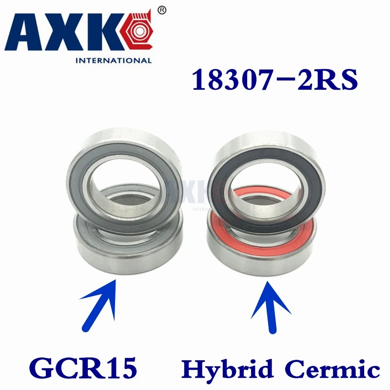 

2021 Real New 4pcs 18307-2rs 18307 6903 Rs Mr18307-2rs Gcr15 Hybrid Ceramic Thin Wall Bearing Shielding Ball Bicycle 18*30*7mm