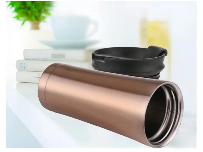 500ML Coffee Tea Mug Milk Water Bottle Thermocup Thermomug Double Wall Stainless Steel Coffee Mug Thermos Cup