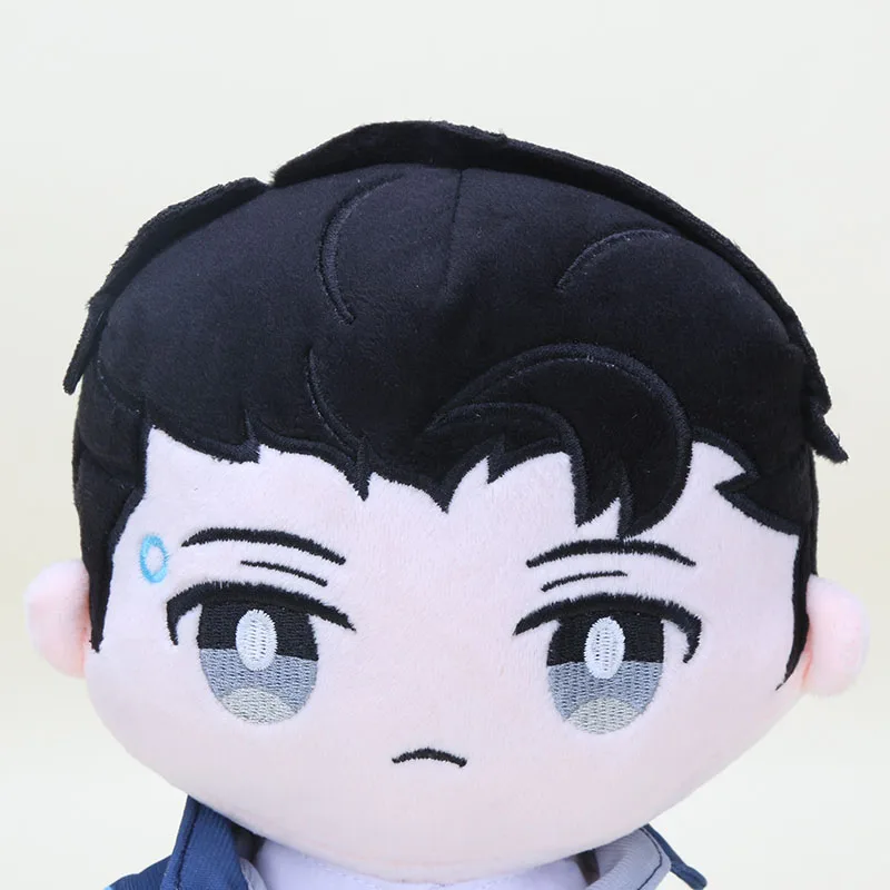 DBH Connor doll Detroit zostań człowiekiem Connor pluszowa zabawka nadziewane miękki pluszowy lalki