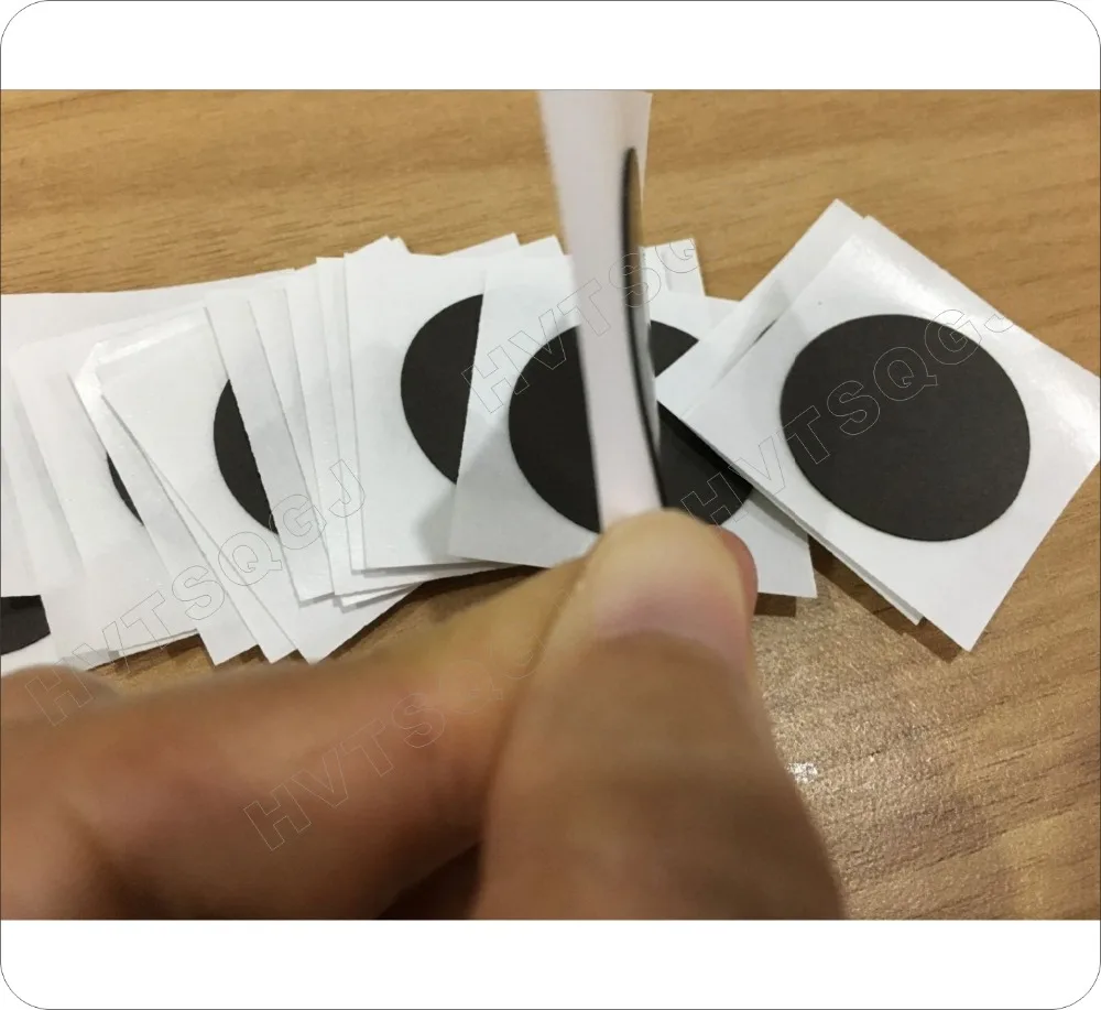 Антиметаллические наклейки NFC 213, 13,56 МГц, антиметаллические наклейки диаметром 25 мм, Alle Nfc Telefoon Besch Germany Rfid Anti Metalen Stickers