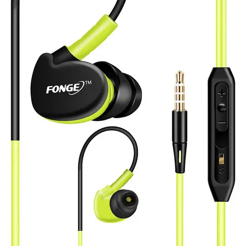 Sport Stereo Earphones 3.5mm Waterproof SZKOSTON