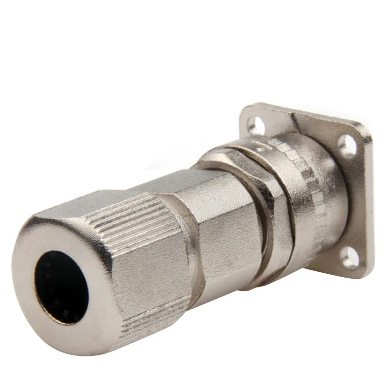 1Pcs Servo Motor Connector CM10 10pin Angle 2 Core Servo Encoder Socket DDK Metal Connectors Straight