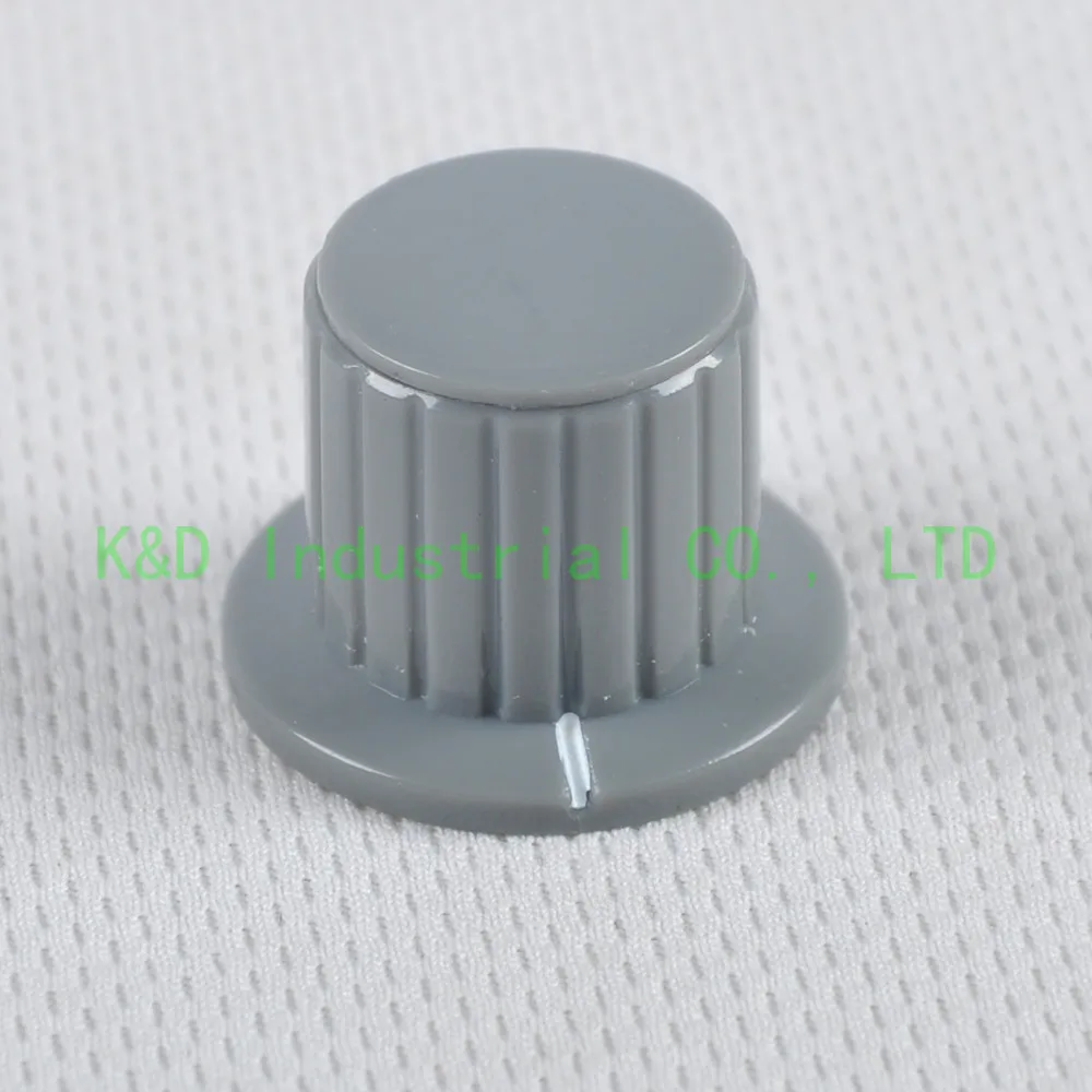 10pcs Grey 25*19mm Vintage Plastic Control Volume Tone Knob for 6mm Shaft Electric Guitar Audio Amplifier Parts