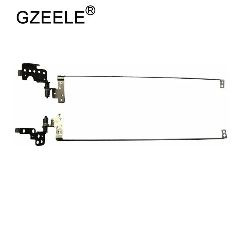 

GZEELE NEW hinge For Lenovo Ideapad Y580 LCD Screen Hinge Left+Right Laptop hinges set DC330010J101235 DC330010J001221