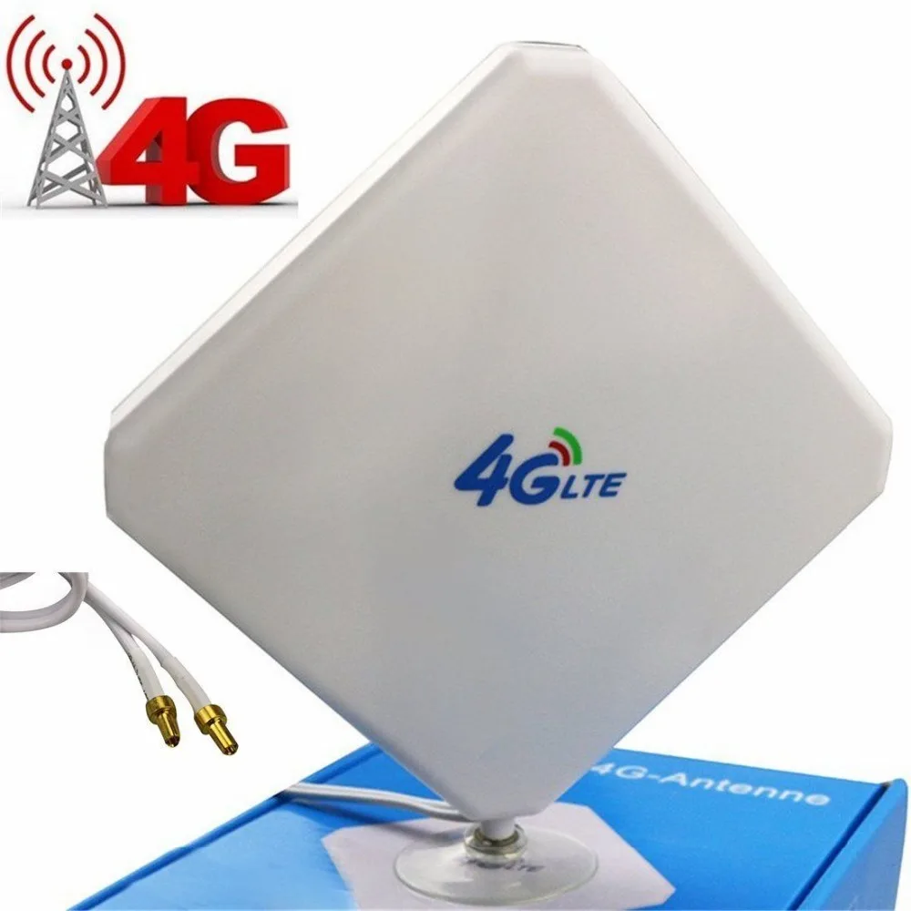 Indoor 4G 35DBI 2* TS9 Mimo Antenna for Huawei 4G Modems E5776 E859 E5375 E3276 E392 E5571 E8278