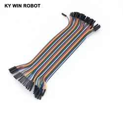 Dupont line 40pcs 20cm 2.54mm 1p-1p Pin Female to Female Color Breadboard Cable Jump Wire Jumper For Arduino