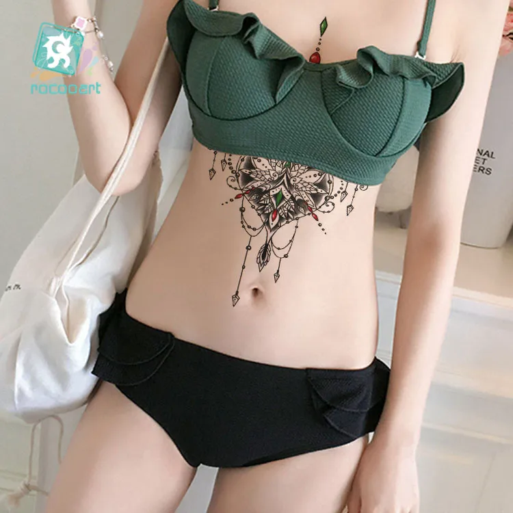 New Arrival 2019 Super Beautiful Wings Tattoo Designs Waterproof Body Temporary Fake Arm Back Cheast Sternum Tatoo Sticker.