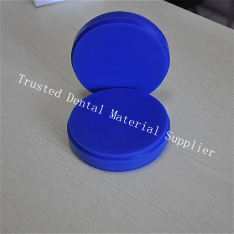 Wholesale ! 50 Piece OD98*22 MM Dental Material Wax Blocks  Wieland System CAD/CAM for Carving Blank Blue White Dental Wax Disc