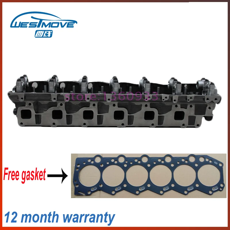 cylinder head for Toyota Land cruiser 4.2 td 4164cc 24V L6 engine : 1HDFTE 1HD 1HD-FTE 11101-17042 11101-17044 11101-13042