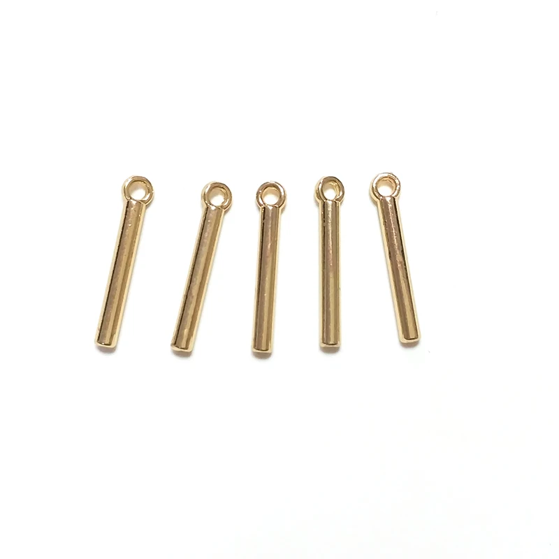 New Fashion 10 Pieces 7 Styles Zinc Alloy Aciculiform Slender Long Charms Pendants for DIY Jewelry Accessories