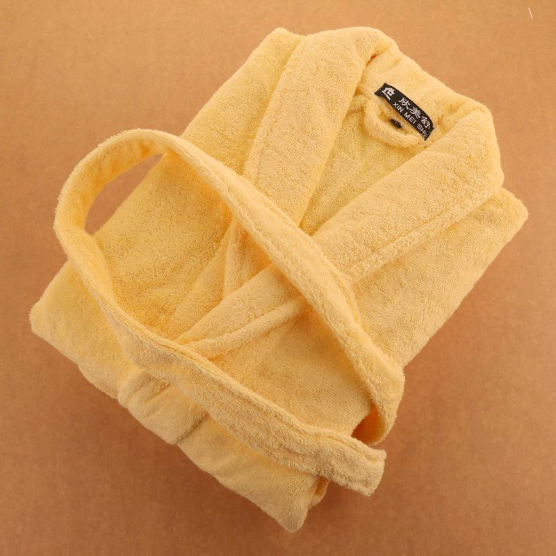 Winter Men's Robe Bathrobes Women Lady's Long Sleeve Towel Fleece Robe Female Male Sleepwear Lounges Homewear Pyjamas Autumn