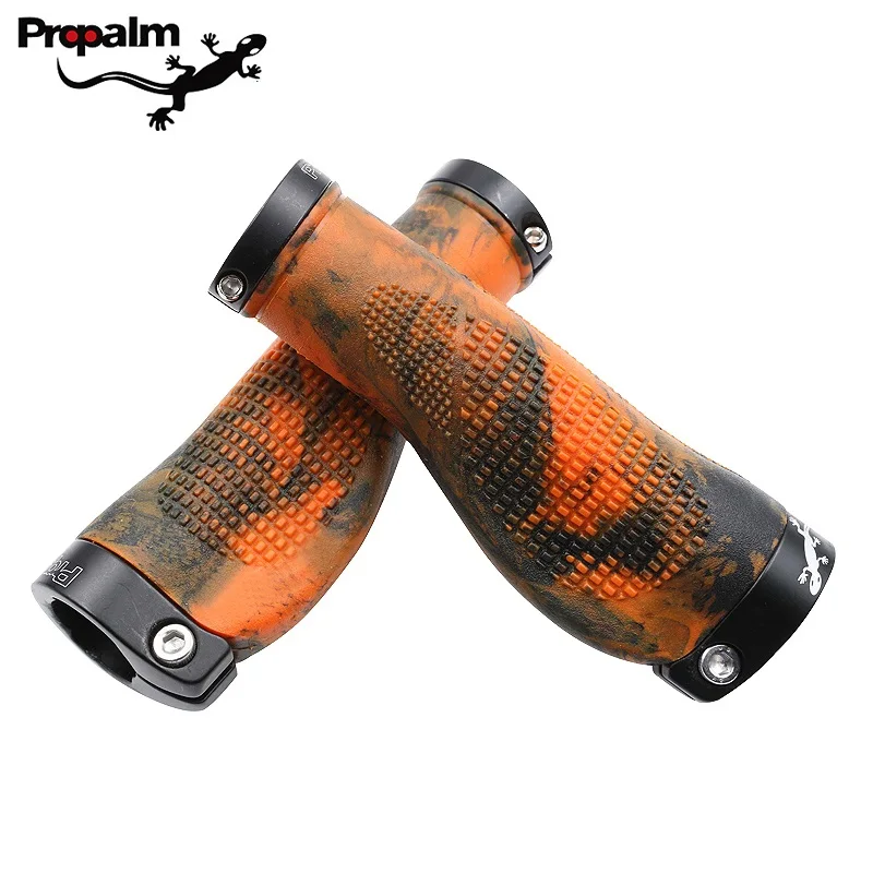 Propalm 1888EP Cycling Handlebar Grips Anti-Skid TPR Rubber Lockable Bicycle Handlegrip Mountain Bike Grip Road Bike Handle Grip