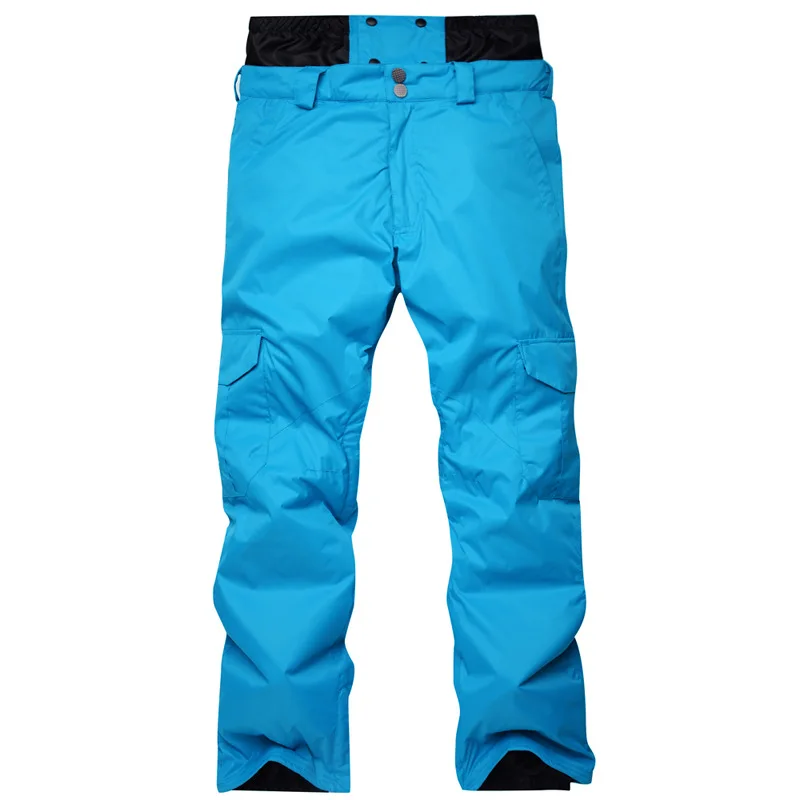 Nuevo estilo, pantalones de esquí para hombre, pantalones de esquí impermeables a prueba de viento de alta calidad, pantalones cálidos de invierno