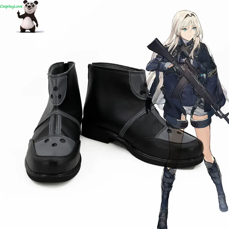 

Girls Frontline AN-94 Black Cosplay Shoes Boots Custom Made For Hallowee Christmas CosplayLove