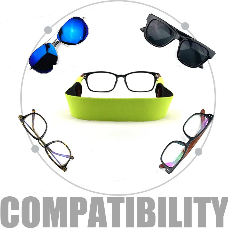 Floating Sports Glasses Rope Glasses Cord Outdoor Sport Eyeglasse Eyewear Cord Holder Neck Strap Reading Glasses Chain Goggle