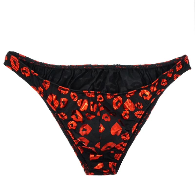 2019 Hot Sexy Briefs Men Funny Circle/Dots Lovely Men\'s U Convex Underwear Jockstrap Colorful Undies gay men underwear