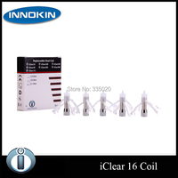 Original Innokin iClear 16 Clearomizer Replacement Dual Coil Heads for Iclear16 Clearomizer Atomizer Coil Head 10pcs/lot