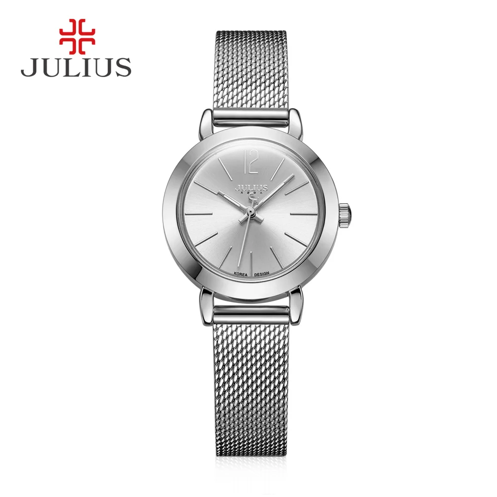 Brand Luxury Women Watches Ladies Casual Quartz Watch Female Clock Silver Stainless Steel Bracelet Dress Relogio Feminino JA-732