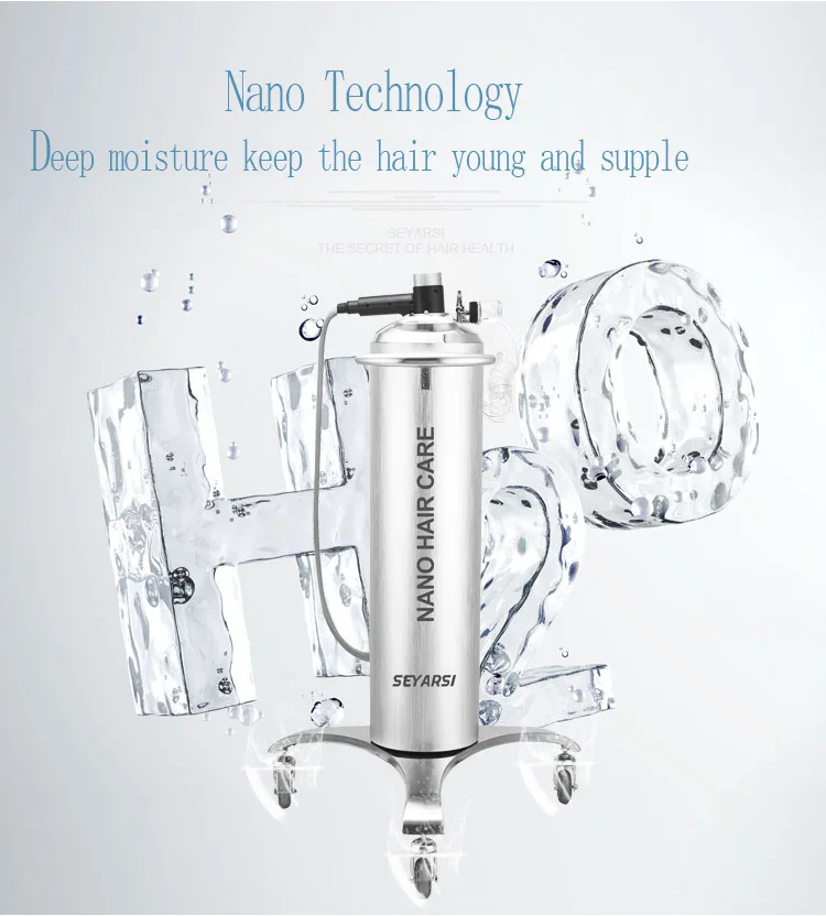 New Arrival Nano Hair & Scalp Caring Machine, Hair Steamer, Finer Mist, Quickly heating, Heating machine, S68-III