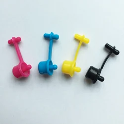 4 Color CMYK CISS Ink Tank Plug Plastic Color Connector DIY CISS Accessory For Inkjet Printer Outer Case Stopper