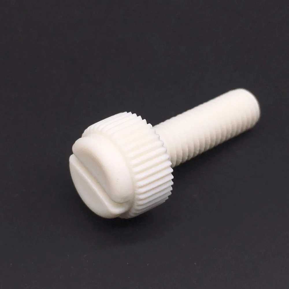 wkooa-m6x16-screws-thumb-screws-knurl-head-slotted-fastener-pp-plastic-white-pack-1000