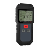 Digital Electromagnetic Radiation Detector Sensor LCD Indicator Data Lock EMF Meter Electric Magnetic Field Frequency Tester