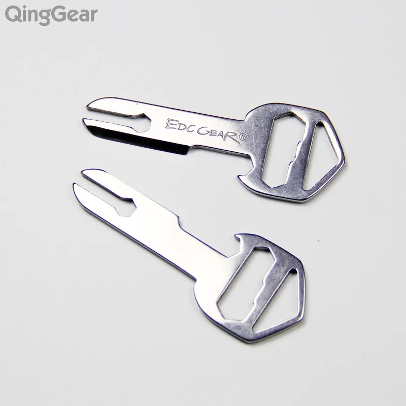 4pcs/lot QingGear Mykey 18-in-1 Multi-Tool Key letter bottle opener popper splitter remover peeler