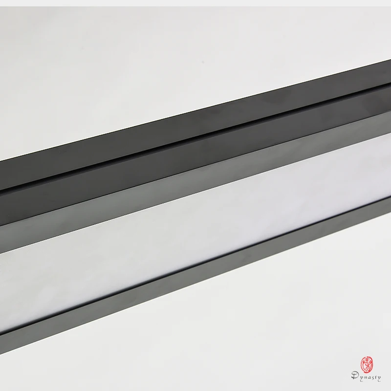 Dynasty Office LED Light Modern Linear Pendant Lamp Hanging Bar Droplight For Conference Room Study Home Decorative Fixture