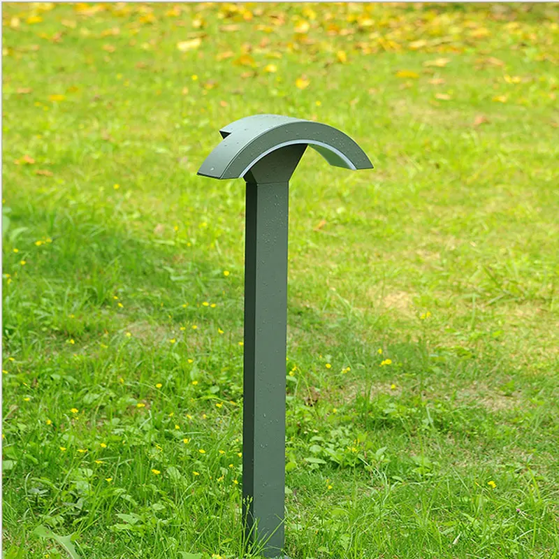 Novel Outdoor Lawn Lamp Modern Fashion Tuinverlichting Front Courtyard Villa Landscape Lighting Pole Balcony Bra Garden Light