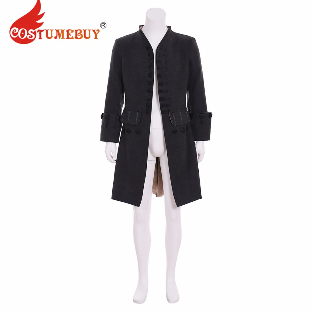 

CostumeBuy England Prince Cosplay Jacket 18th Century British Mens French Coat Rococo Victorian Coat Trench L920