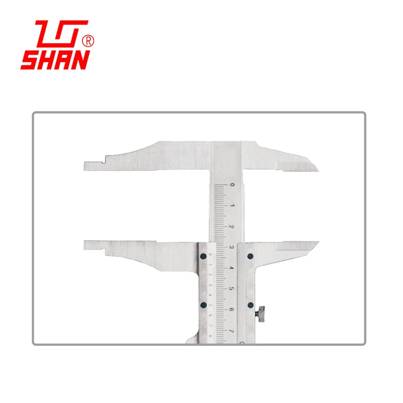Imagem -02 - Iii tipo Vernier Caliper 0200 0300 mm Direto da Fábrica de Alta Precisão Aço Carbono Aço Inoxidável Vernier Pinças de Medição