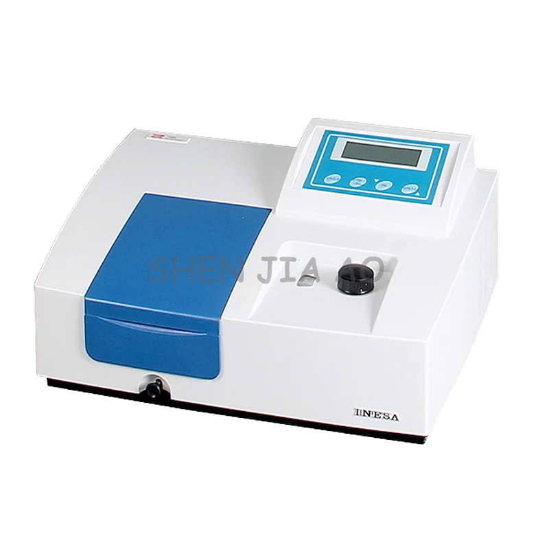 1 st 752N Ultraviolet zichtbare spectrofotometer met LCD display UV zichtbaar licht laboratorium spectrometer 200 ~ 1000nm