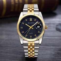 Relogio Masculino 2024 Wristwatch Men Watches Top Brand Luxury Famous Quartz Watch For Male Clock Date Hodinky Man Hour With Box