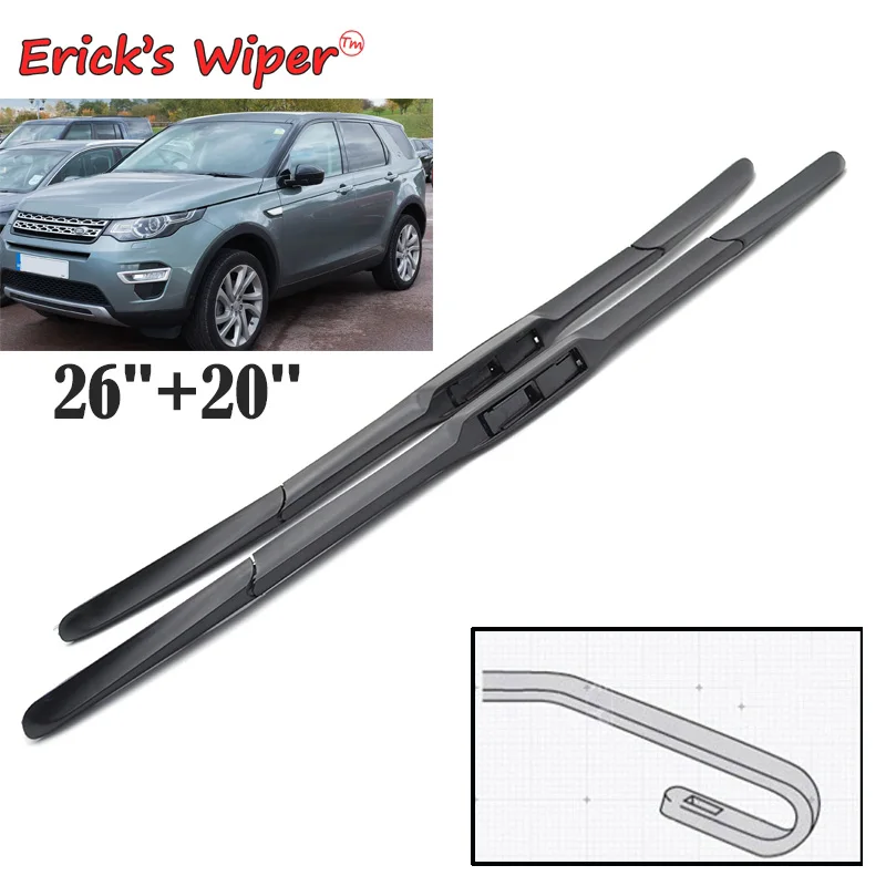 Erick's Wiper Front Wiper Blades For Land Rover Discovery Sport L550 2014 - 2023 Windshield Windscreen Window Rain Brush 26