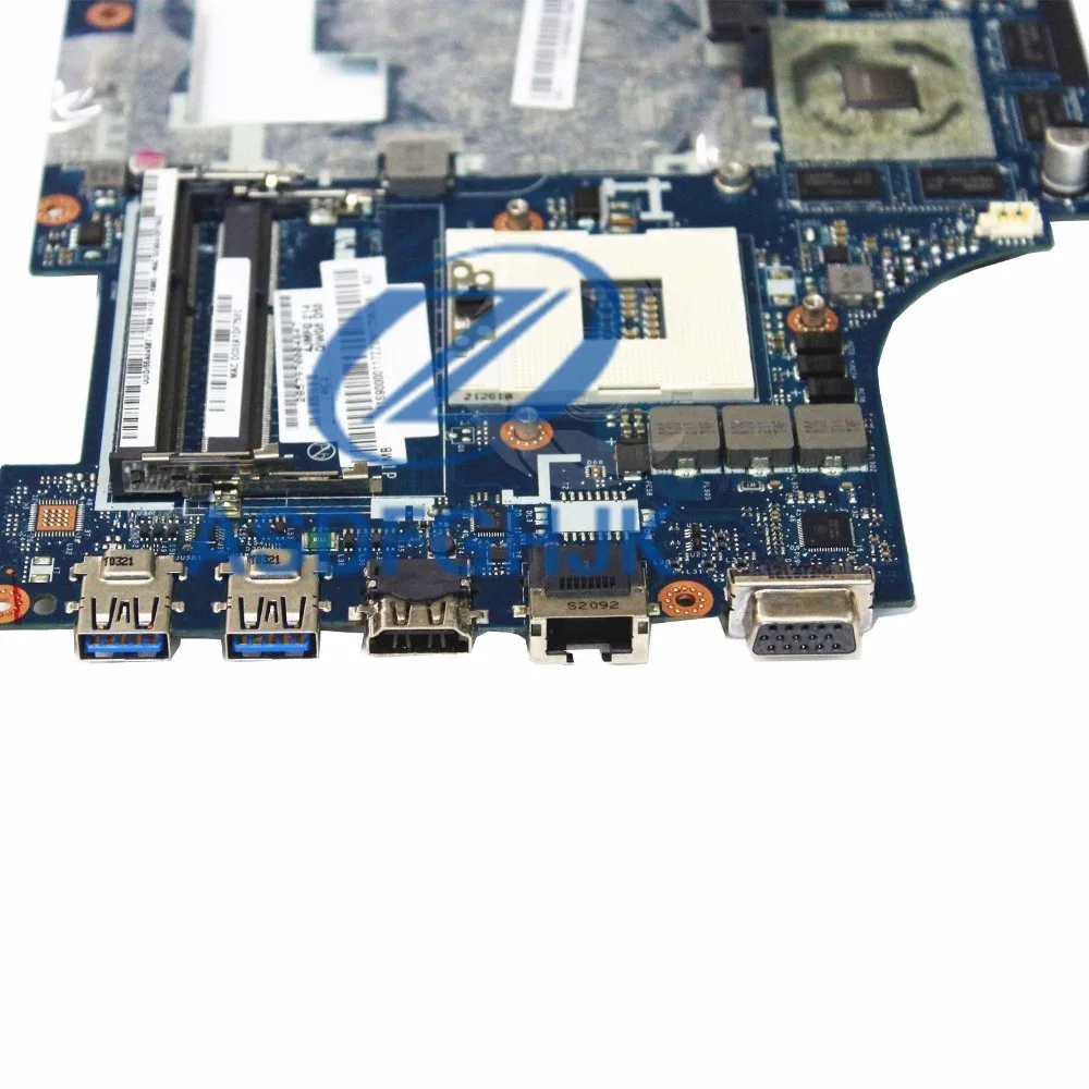 Wholesale Laptop Motherboard QIWG5 LA-7981P For Lenovo G580 11S90000117 DDR3 Non-integrated 100% Test Ok