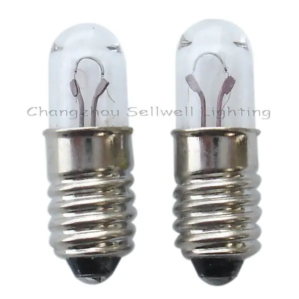 

E5 T4.7x16 6v 1w 10pcs Miniature Lamp Bulbs Lighting A246