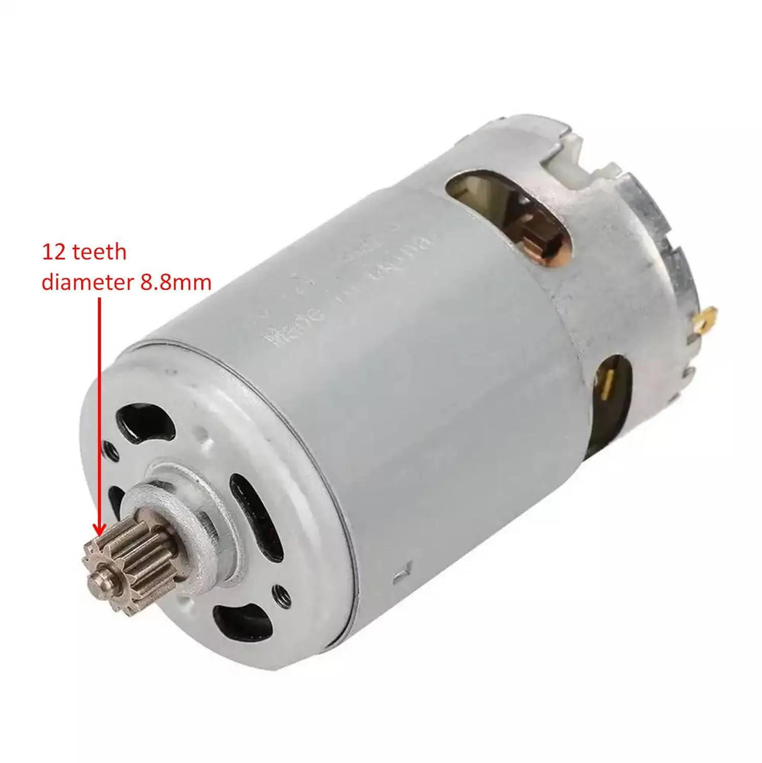 

DC Motor 12 teeth gear replacement for Makita 10.8 V 12V two speed cordless Drill Screwdriver DF330 DF030 DF330DWE DF030DWE