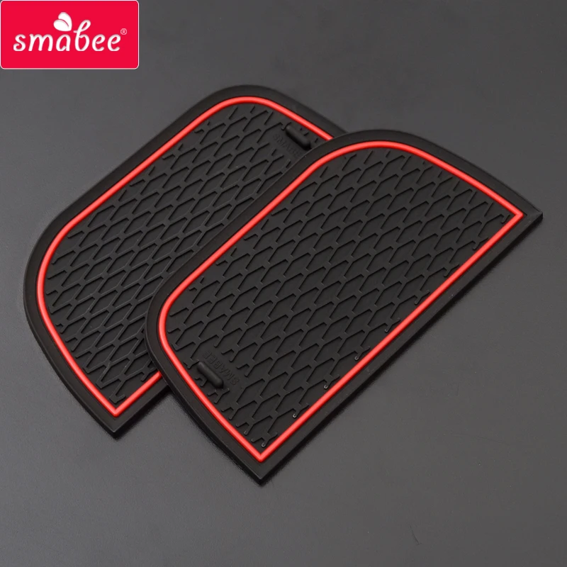 smabee Gate Slot Cup Pad For Ford Focus 3 MK3 2011 - 2014 pre-facelift ST RS Automotive interior Accessories Non-Slip Mats Mat