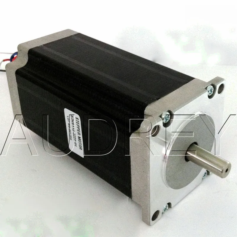 CE ROHS NEMA23 High torque high-power 57mm 2phase Hybrid Stepper Motor length 112mm 4.8V 3A 4-wire 28kg.cm 3000rpm 36w 1.8deg.