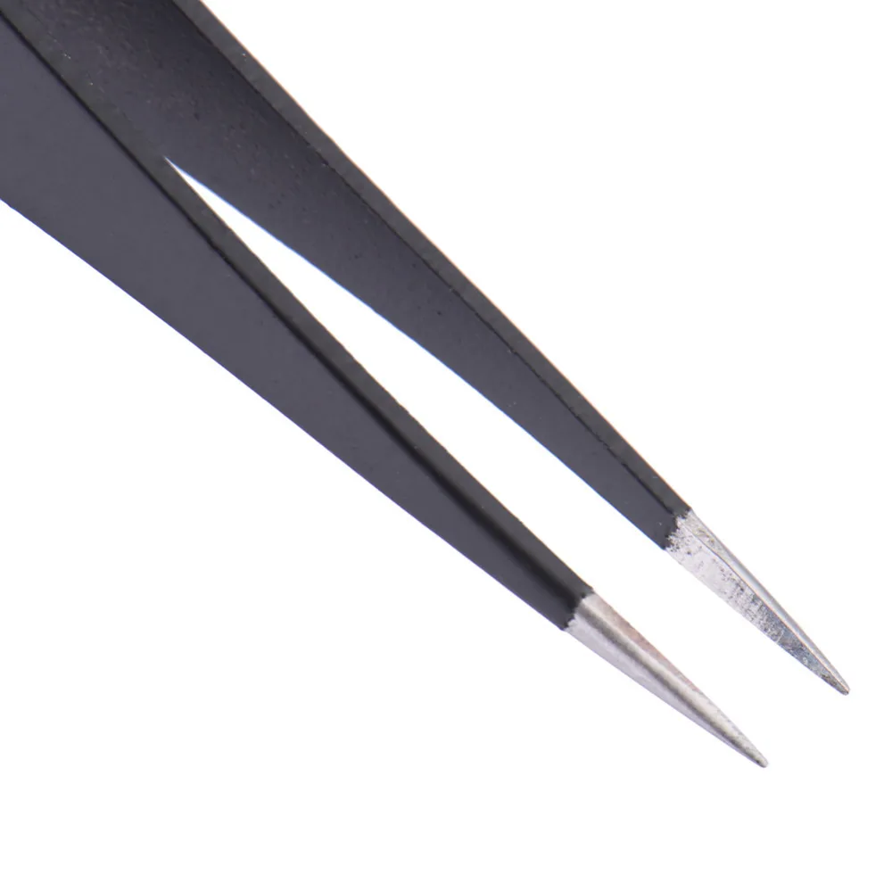 PW TOOLS 6 Pcs/Set Safe Anti-static Stainless Steel Tweezers Repairing Maintenance Tools ESD Multi Function ESD Tools