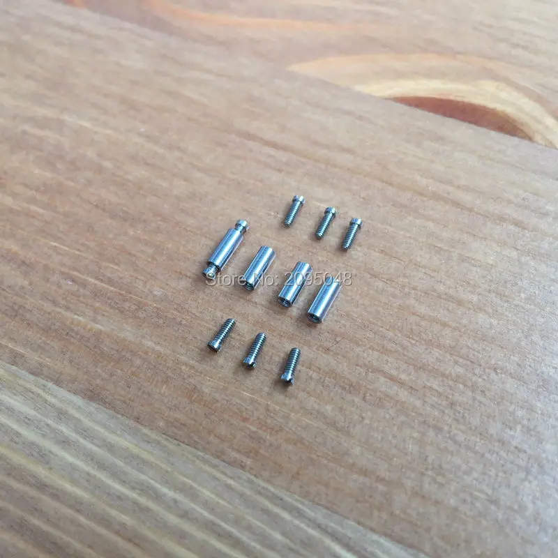 4piece/set steel fix Screw for Hub Big bang 44mm watch case side ear stem ,Maintenance watch fittings