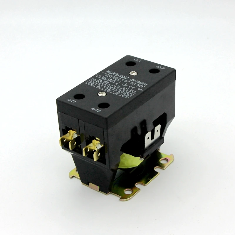 

HCK3-30/2 30A Air Conditioning Contactor For Starting Control Single Phase Motor / Compressor 220V