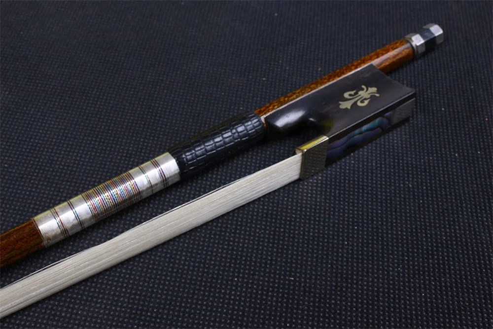 

1 Violin Bow High quality ebony fro g Brazil wood bow