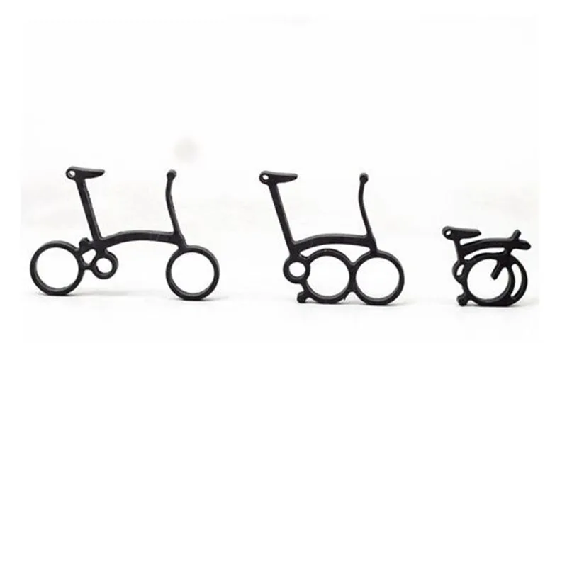 3 Design Two-sided Bicycle BMX MTB Small Carbon CNC Cute for Brompton Bike HandBag Bag