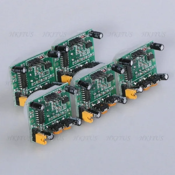 10Pcs/Lot Pyroelectric Infrared sensor SR501 Human Body Detecting HC-SR501 PIR Motion Sensor Module for Arduino MCU