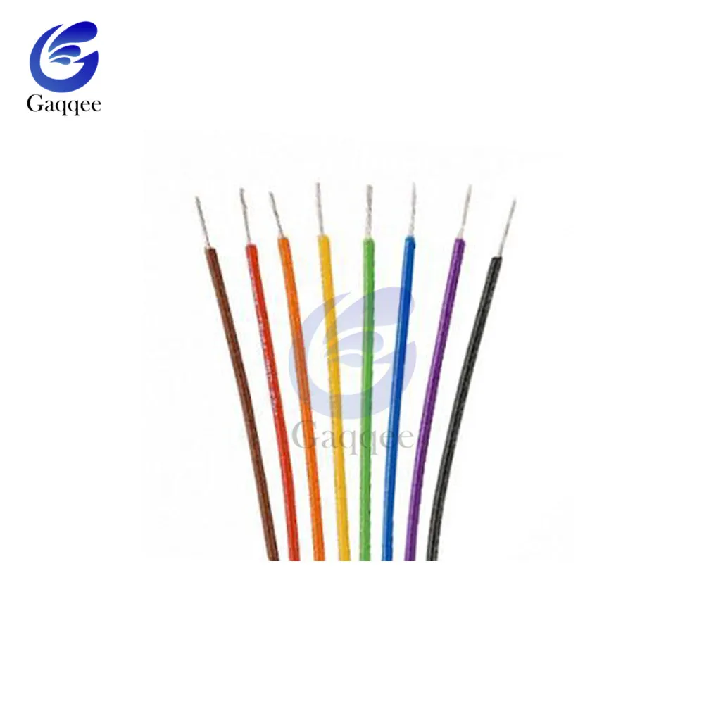 Wrapping Wire 8 30AWG Insulation Wire B-30-1000 UL1423 0.25mm Tinned Copper Solid PVC Cable Breadboard Jumper Wire Connector