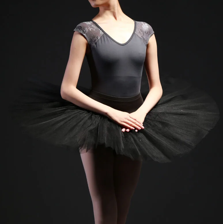 

Senior TUTU Skirt 6 layer hard yarn adult adult female dance dress Contact Group Dance Dress Ballet Skirt