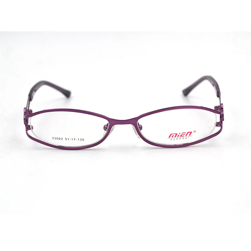 Women\'s transparent glasses degree eyeglasses computer glasses Hollow Out Temple Heart Design Fashion Myopia Glasses Frame D5