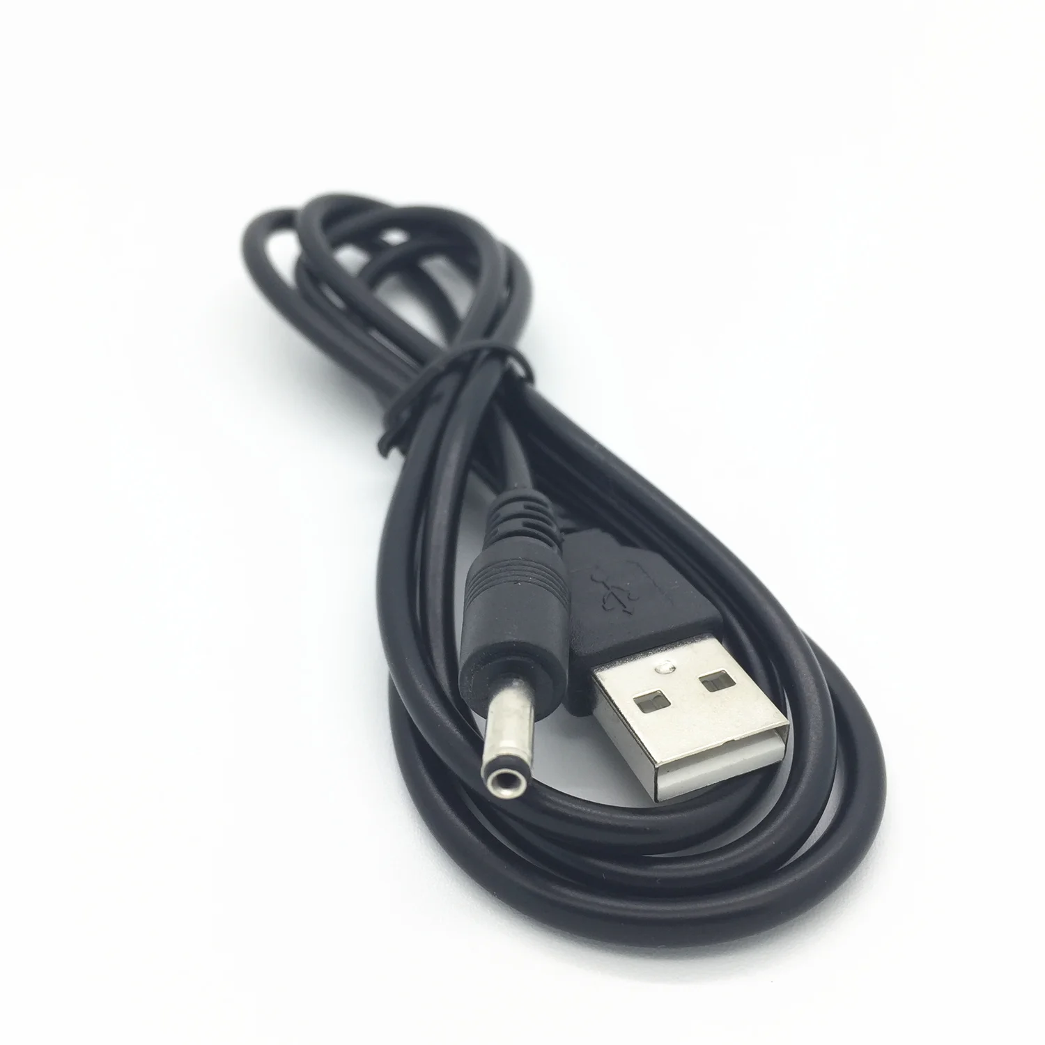  PC Laptop USB Male To 5V DC 3.5mm X 1.35mm Barrel Connector Power Cable Cord